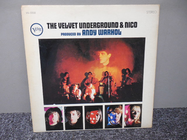 THE VELVET UNDERGROUND & NICO・ベルベット・アンダーグラウンド / アンディ・ウォーホール(見開き・US盤) 　 　 LP盤・V6-5008