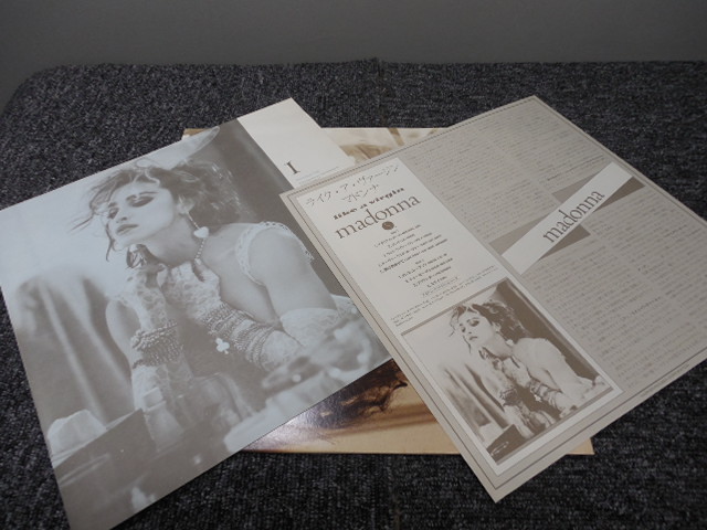 MADONNA・マドンナ / LIKE A VIRGIN (国内盤)     LP盤・P-13033の画像4