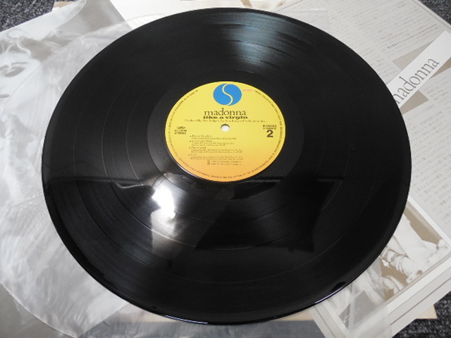 MADONNA・マドンナ / LIKE A VIRGIN (国内盤)     LP盤・P-13033の画像7