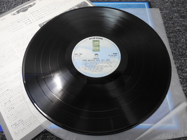 EAGLES・イーグルス / GREATEST HITS 1971-1975 (帯あり・国内盤) 　 　 LP盤・P-10150Y_画像6
