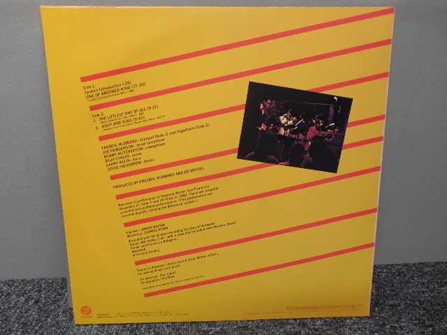 FREDDIE HUBBARD・フレディ・ハバード / KEYSTONE BOP (国内盤) 　 　 LP盤・VIJ-6385_画像3