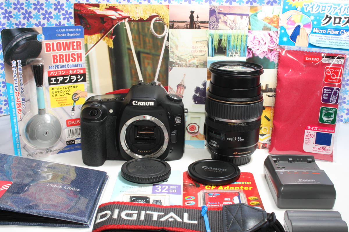 クーポン対象外】 極上美品☆Canon キャノン EOS 30D☆高画質