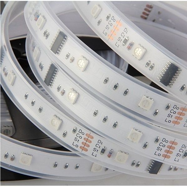 光が流れる LEDテープライト LEDテープ RGB 5M 132種類パターン 調光 コントローラー リモコン AC電源 付 DD60ACset_画像9