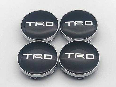 01★新品★トヨタ TRD★ホイールセンターキャップ ハブキャップ ホイールカバー センターキャップ バッジ エンブレムステッカー 60mm _画像1