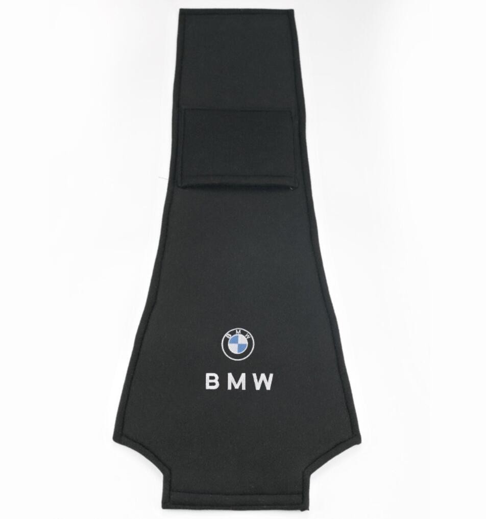 新品 BMW 車のヘッドレストカバー 専用車ロゴ シートヘッド枕カバー プロテクター ネックピローカバー アクセサリー 2点セット_画像3