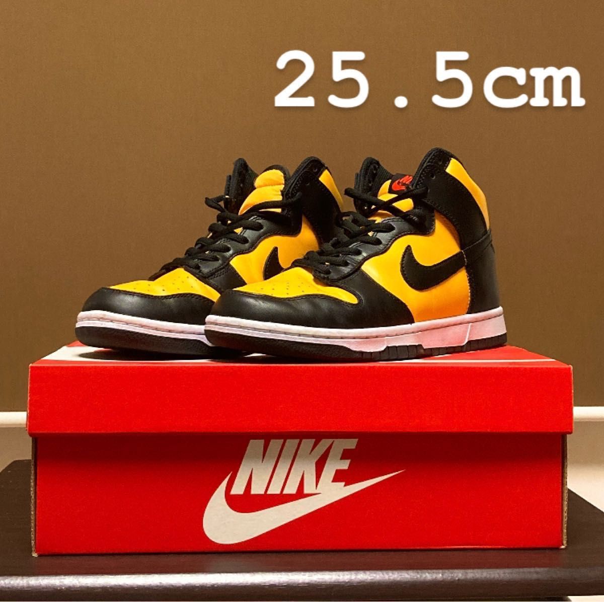 Nike Dunk High Retro “University Gold and Black ［DD