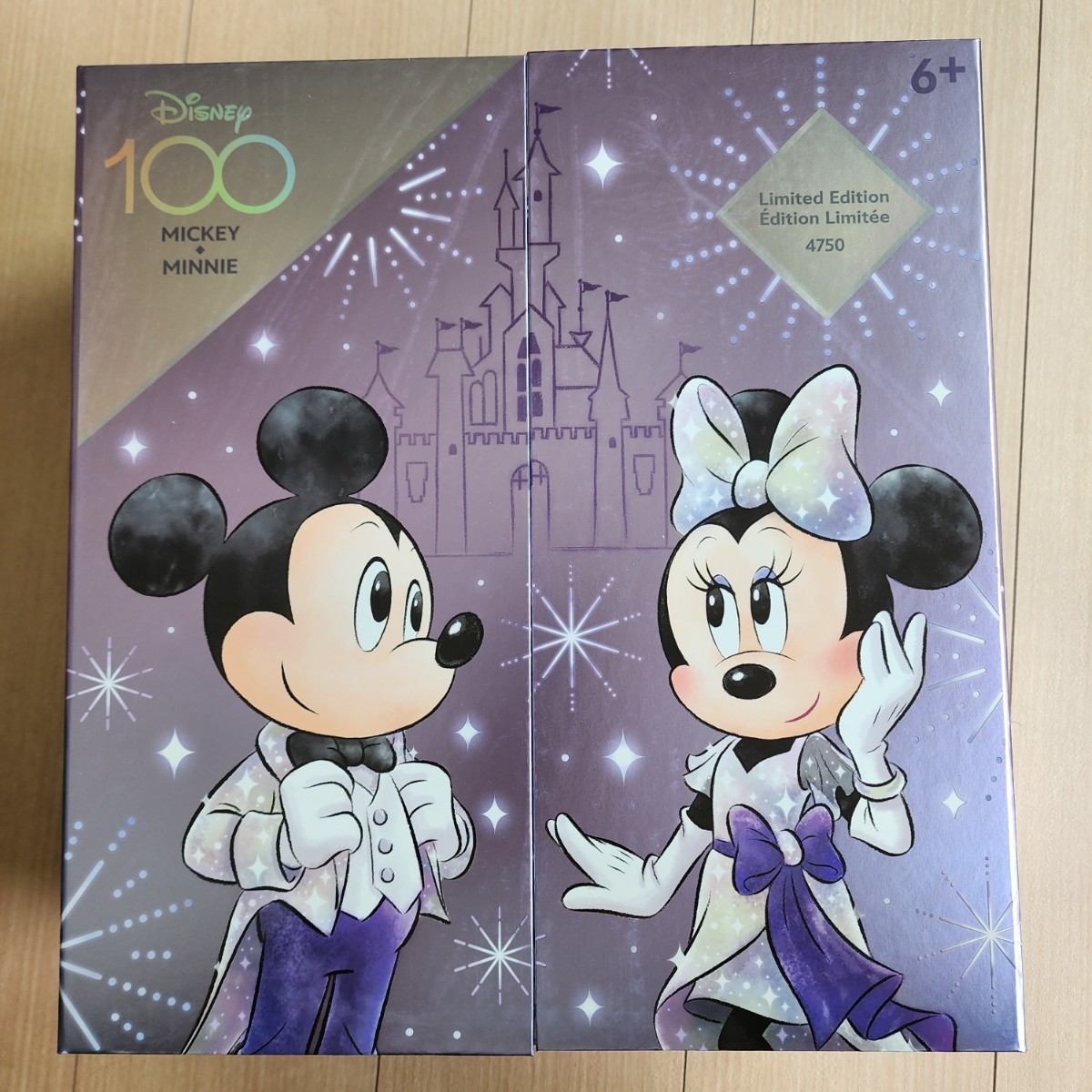 【激レア】ディズニー100 Disney100 ミッキー＆ミニー フィギュア