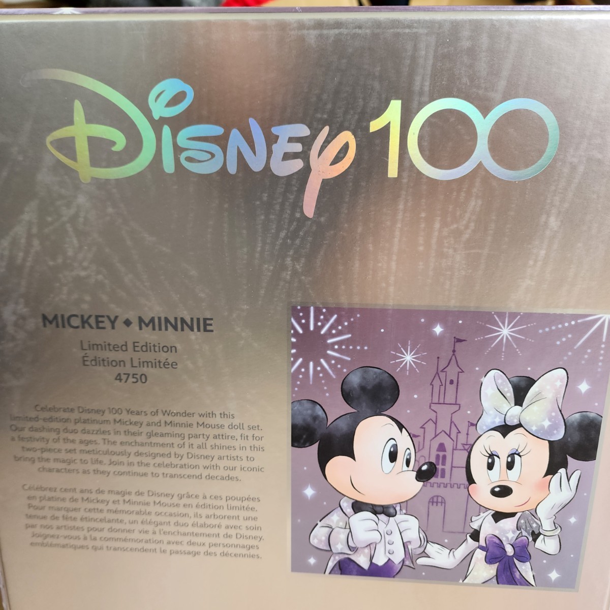 【激レア】ディズニー100 Disney100 ミッキー＆ミニー フィギュア