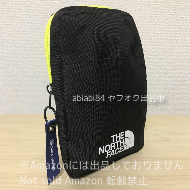 即決2890円●THE NORTH FACE/ザノースフェイス×チャイナエアライン●中華航空 プレミアムエコノミークラス アメニティポーチ カラビナ_画像4