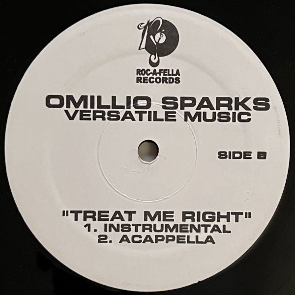 Omillio Sparks - Treat Me Right (プロモオンリー) (Promo)_画像2