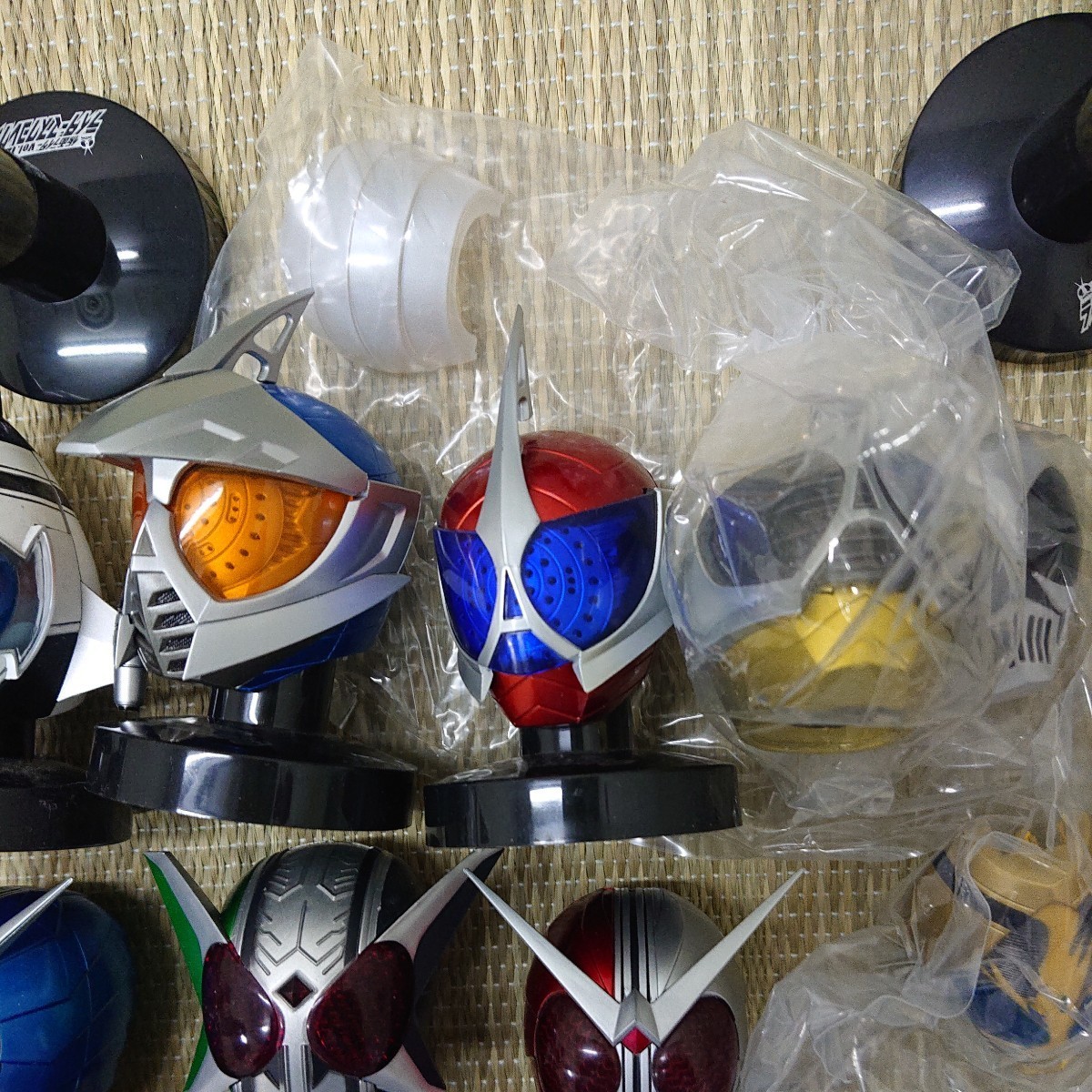 　仮面ライダー マスクコレクション　W（ダブル） 他各種　ジャンク品セット　 _画像2