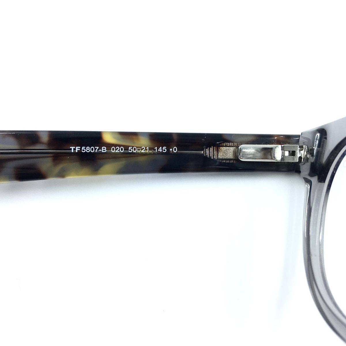 TOM FORD トムフォード FT5807B 020 Eyeglass Frames メガネフレーム 新品未使用　TF5807B 020 OPTICAL アイウェア