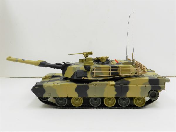 注目の福袋! 【赤外線バトルシステム付 対戦可能 塗装済み完成品 】Heng Long 2.4GHz 1/24 アメリカ軍 M1A2 エイブラムス ※3816-1/2 戦車、軍用車両