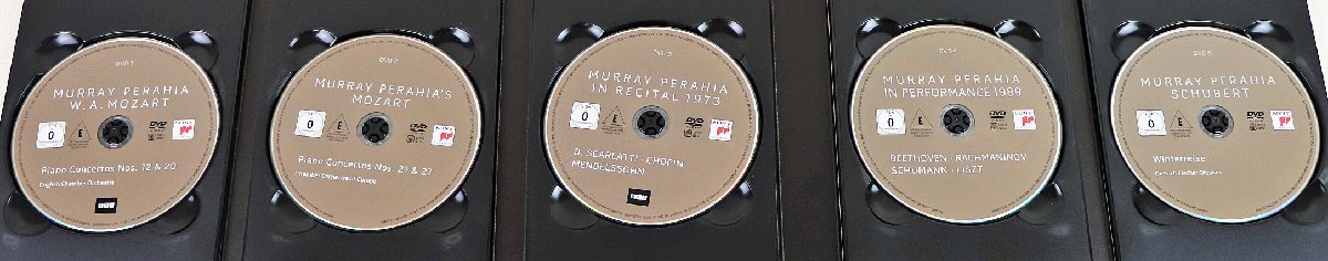 S◇中古品◇クラシック CD MURRAY PERAHIA/マレイ・ペライア THE FIRST 40 YEARS SONY CLASSICAL CD68/DVD5枚 箱・冊子・ケースつき_画像8