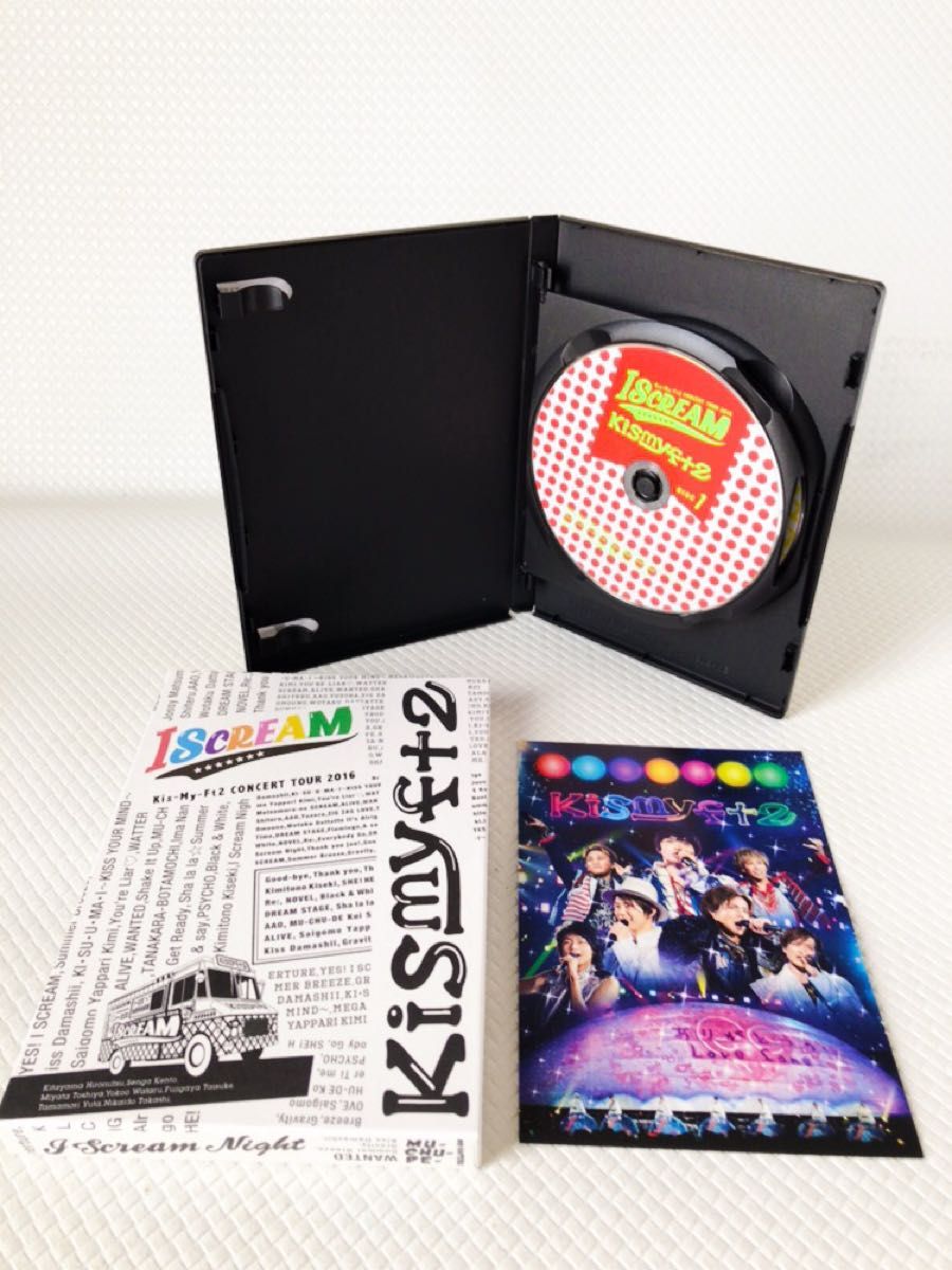 通常盤DVD（2枚組）　Kis-My-Ft2『I SCREAM』　　　　d4838