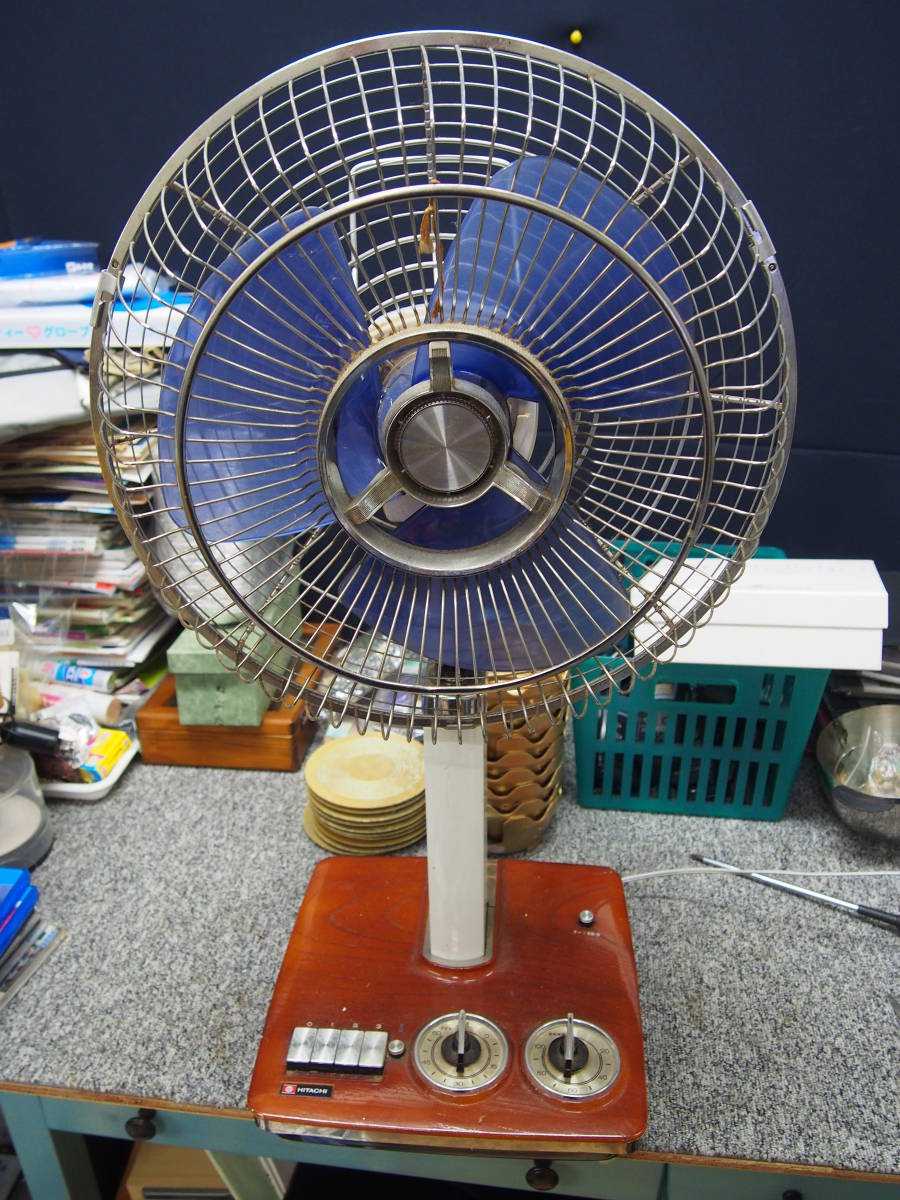 □ジャンク 日立 レトロ 扇風機 H-636形(扇風機)|売買された