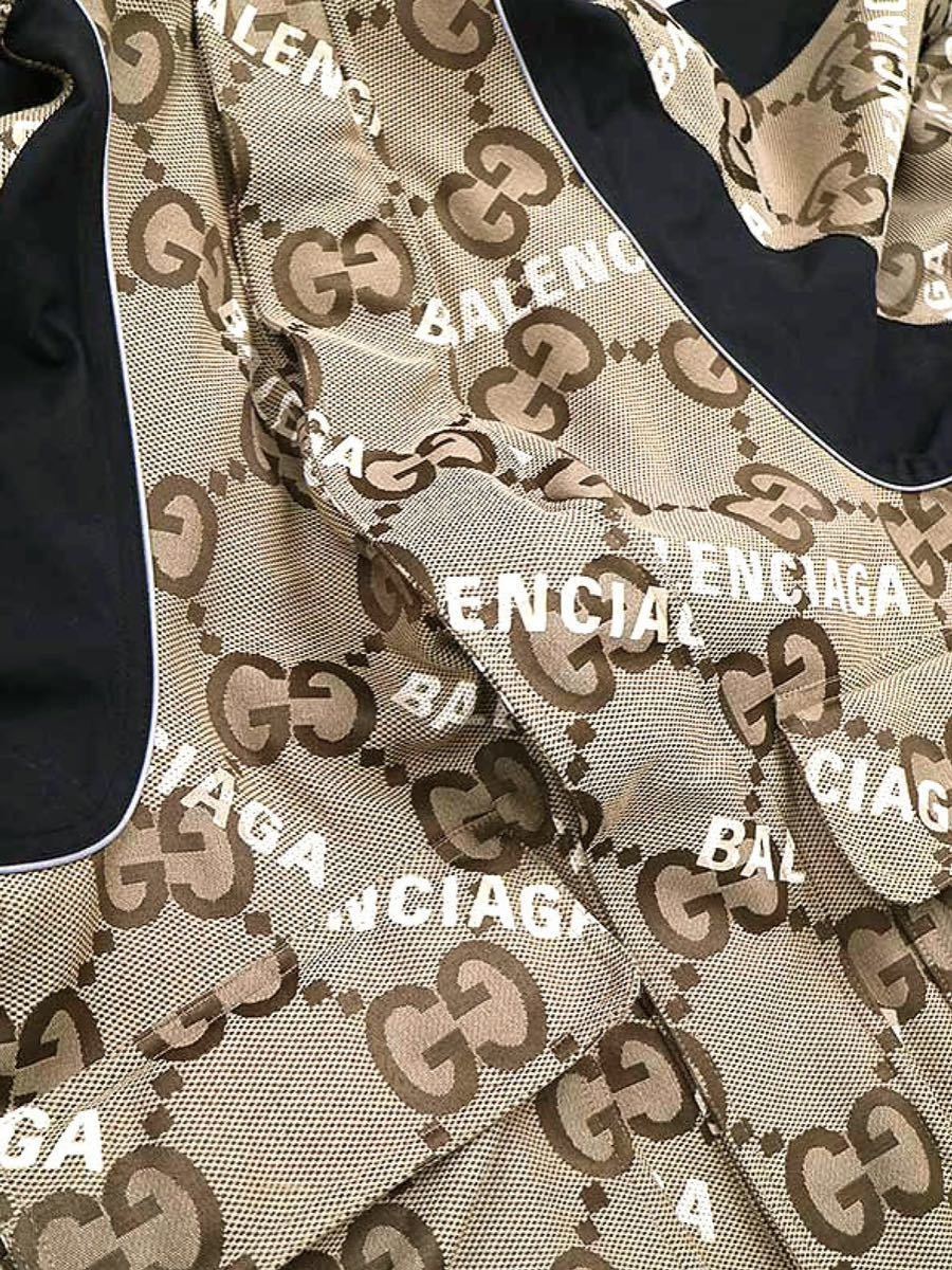 未使用BALENCIAGA GUCCI 　バレンシアガ　グッチ　ジャンパー　ブルゾン　GG柄　サイズXLフリースタイルファッション　ユニセックス_画像8