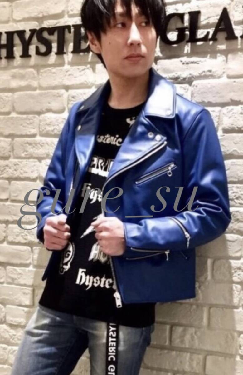 2022人気の ゴーストレザー ライダーズJKT Hysteric glamour
