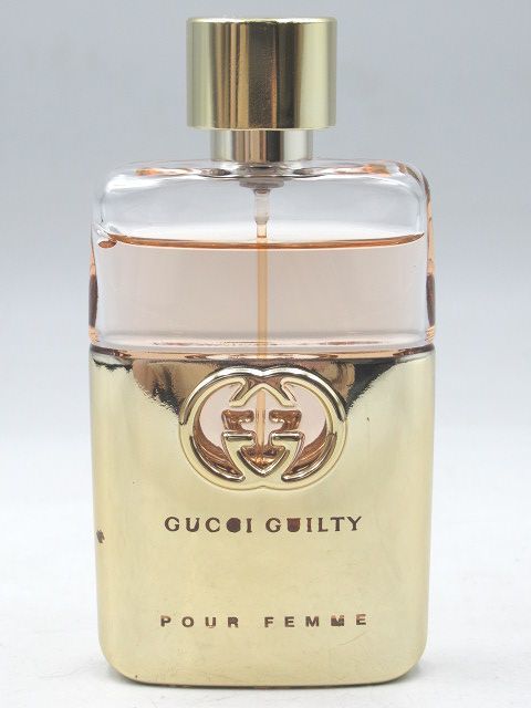 ◆残量たっぷり GUCCI グッチ GUILTY ギルティ プールファム オードパルファム EDP POUR FEMME 50ml 香水 フレグランス スペイン製◆_画像2