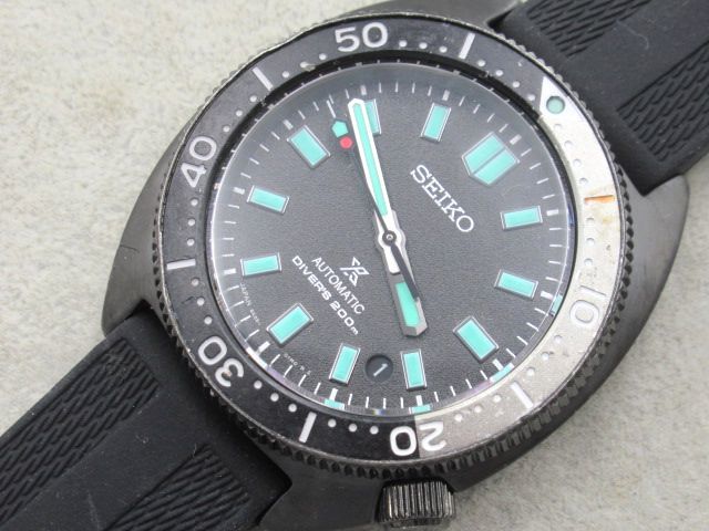 ■SEIKO セイコー 6R35-02E PROSPEX プロスペックス 世界限定4500本 自動巻き オートマチック ダイバーズウォッチ ブラック メンズ 腕時計_画像1