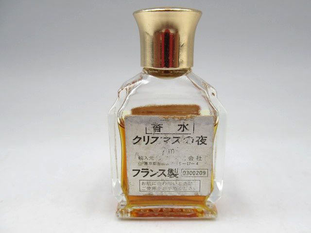 ▲▲中古 USED キャロン CARON クリスマスの夜 NUIT DE NOEL EXTRAIT 7ml 残量約65％ キャップタイプ ヴィンテージ レア▲▲_画像3