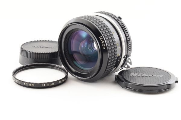 公式の店舗 f/2.8 28mm Nikkor Ai Nikon ニコン MF #2652A [美品] Lens Prime Angle Wide ニコン
