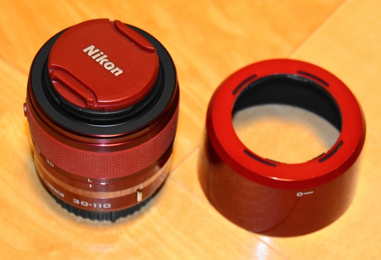 超美品 Nikon 1 Nikkor 30-110 F3.8-5.6VR レッド ニコン - www