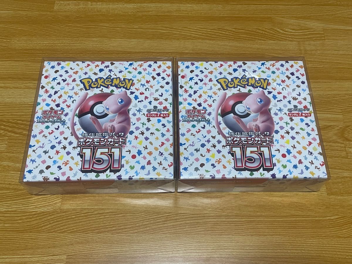 ポケモンカード151 シュリンク付き2BOX｜PayPayフリマ