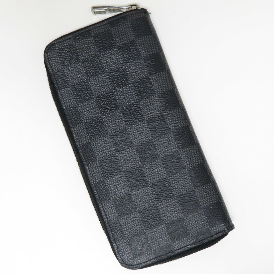 ルイヴィトン LOUIS VUITTON ダミエグラフィット ジッピーウォレット・ヴェルティカル N63095 旧型 中古 [質イコー]_画像2