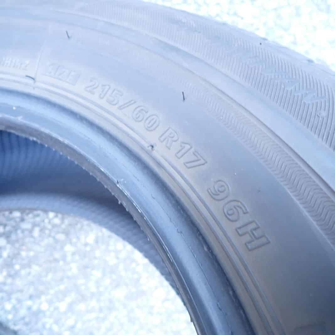 夏4本SET 会社宛 送料無料 215/60R17 96H ブリヂストン ECOPIA NH100RV アルファード エスティマ エルグラ エリシオン デュアリス NO,E5818_画像6