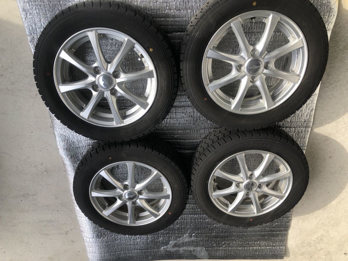 軽自動車用スタッドレスタイヤアルミホイール4本セット 155/65R14