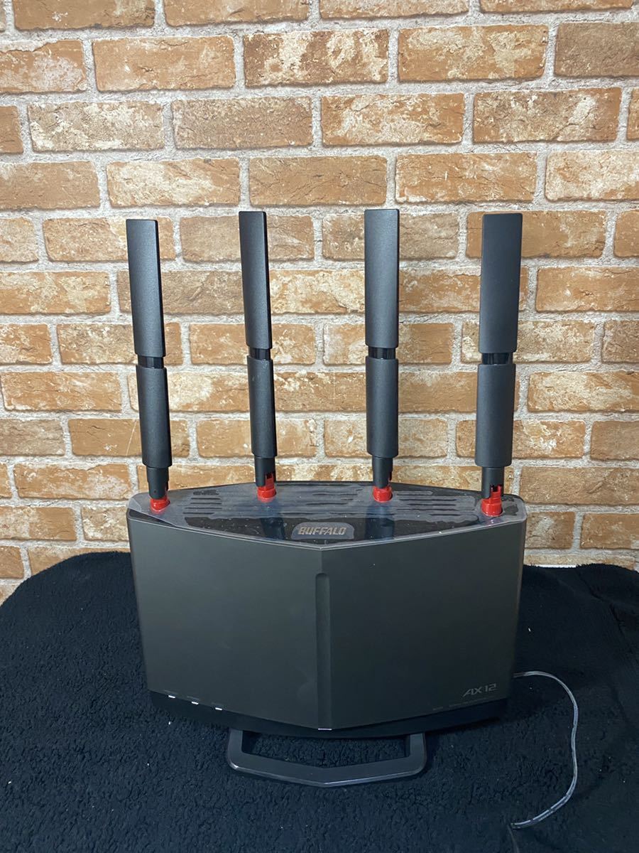 バッファロー無線LANルーター WXR-6000AX12S Wi-Fiルーター Wi-Fi6対応