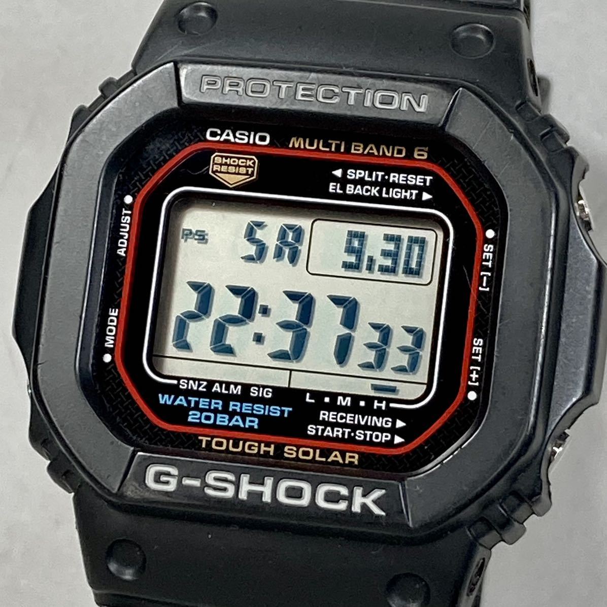 楽天 GW-M5610-1JF G-SHOCK CASIO 美品 タフソーラー オリジンモデル