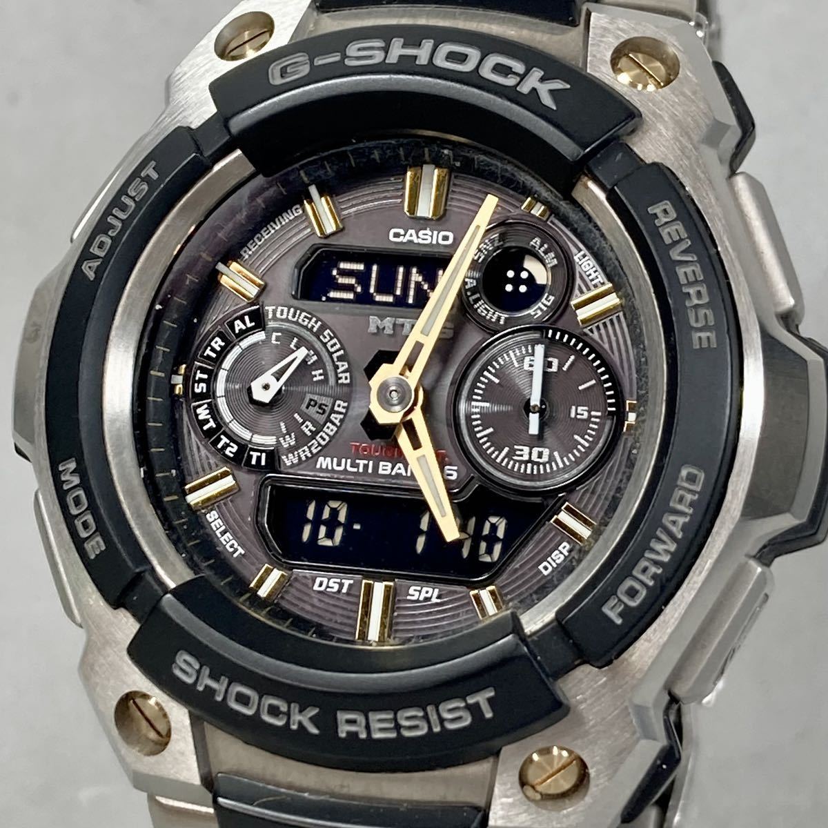 G-SHOCK MTG-1500 音波洗浄 電波ソーラー-