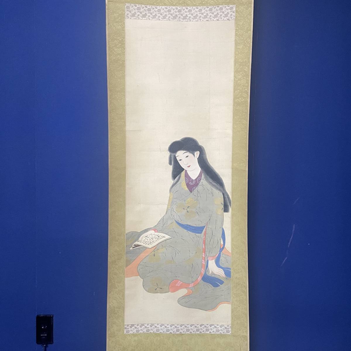 不詳/作者不詳/美人画/人物/布袋屋掛軸A-289 不詳】//作者不詳/美人画/人物/布袋屋掛軸A-289