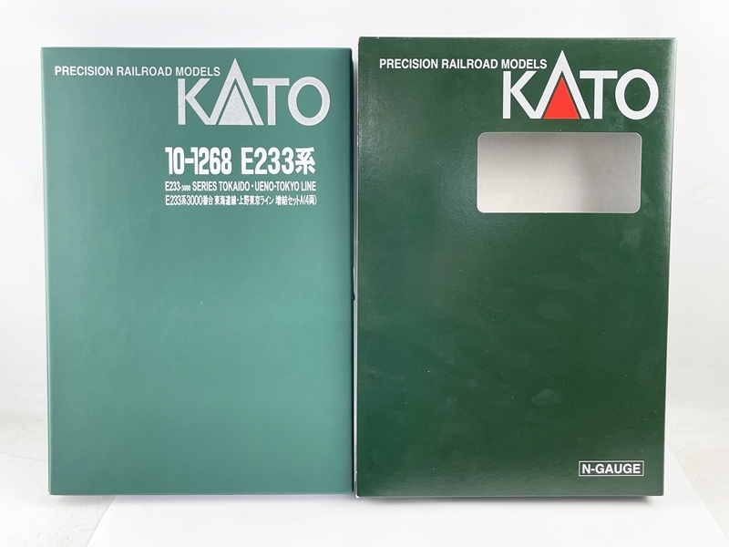 未使用 美品 KATO 10-1268 E233系 3000番台 東海道線・上野東京ライン 4両増結セットA カトー