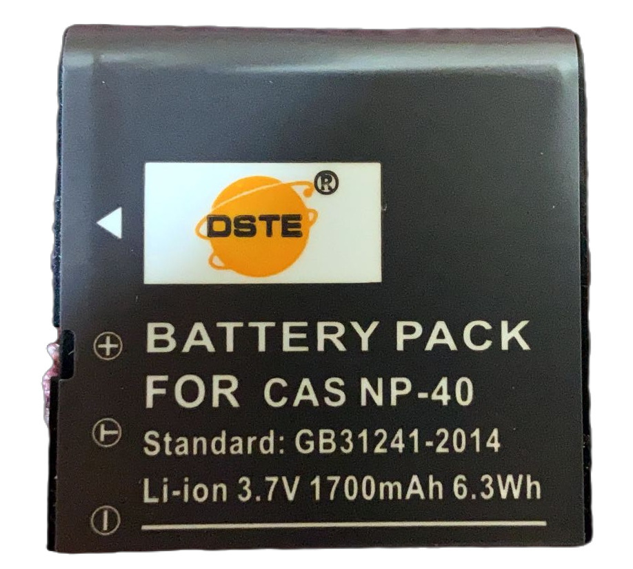 CAS NP-40 用 DSTE バッテリー ×2 Nikon FUJIFILM OLYMPUS ニコンの画像1