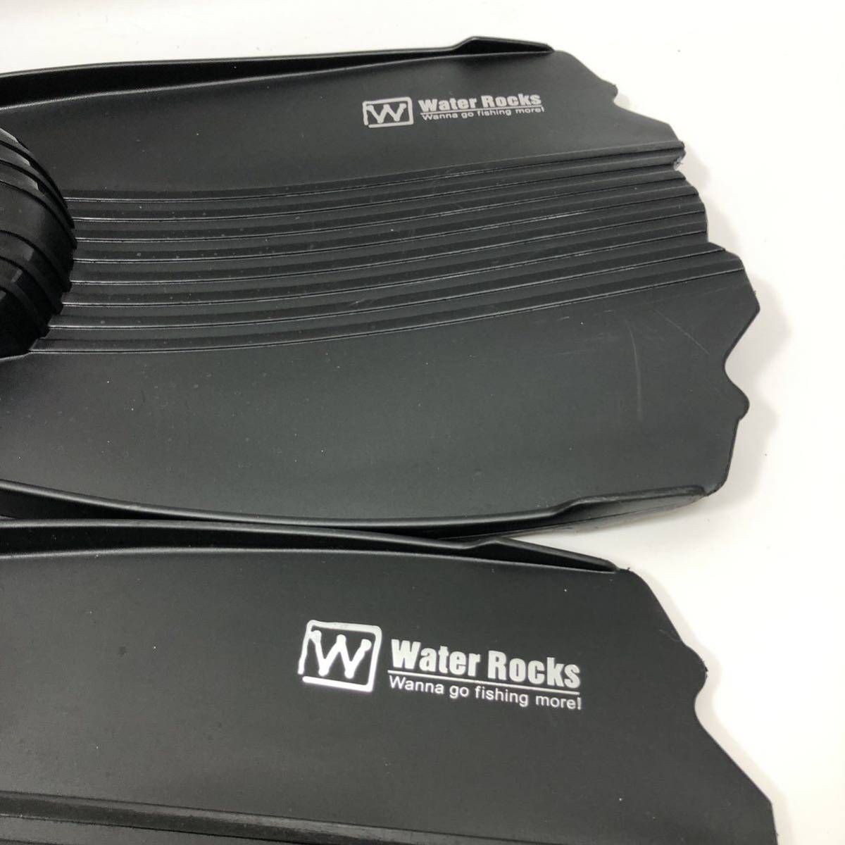 ▼Water Rocks ウォーターロックス フロート チューブ フィン ダイビング ブラック WRFT-9001-01 サイズフリー RC3978の画像2