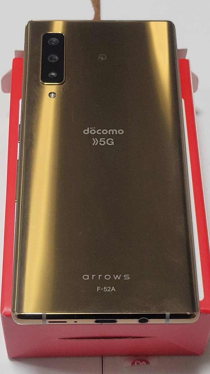 arrows NX9 F-52A ゴールド simロック解除済み-