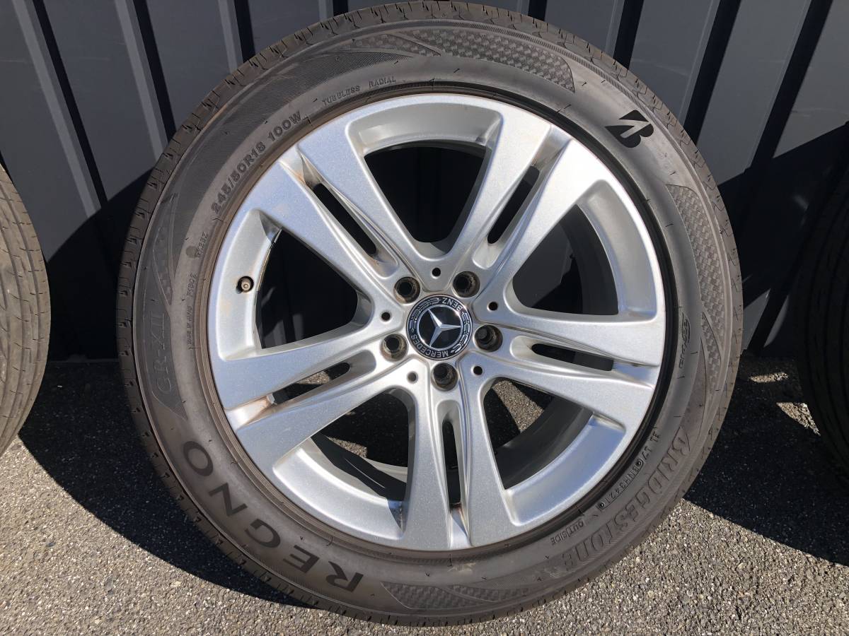 ☆激安☆美品☆溝有☆ベンツ☆W222☆純正18インチホイール☆245/50/18