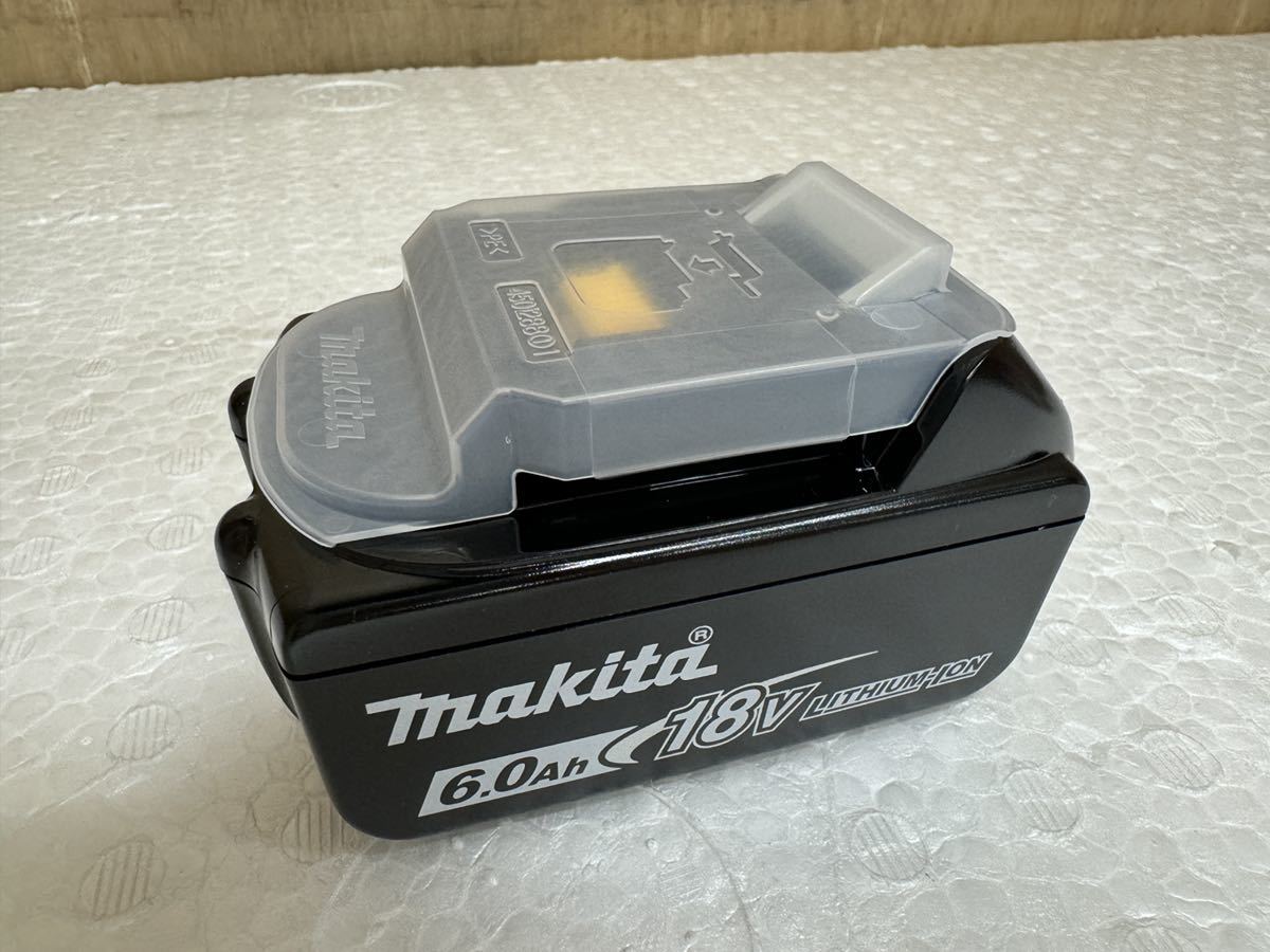 未使用　makita マキタ BL1860B リチウムイオン バッテリー 18V 6.0A_画像4