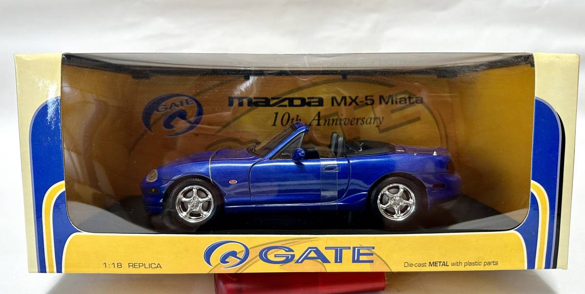 Yahoo!オークション - GATE 1/18 マツダ MX-5 ミアータ NB 10th Yahoo!オークション - GATE 1/18 マツダ MX-5 ミアータ NB 10th