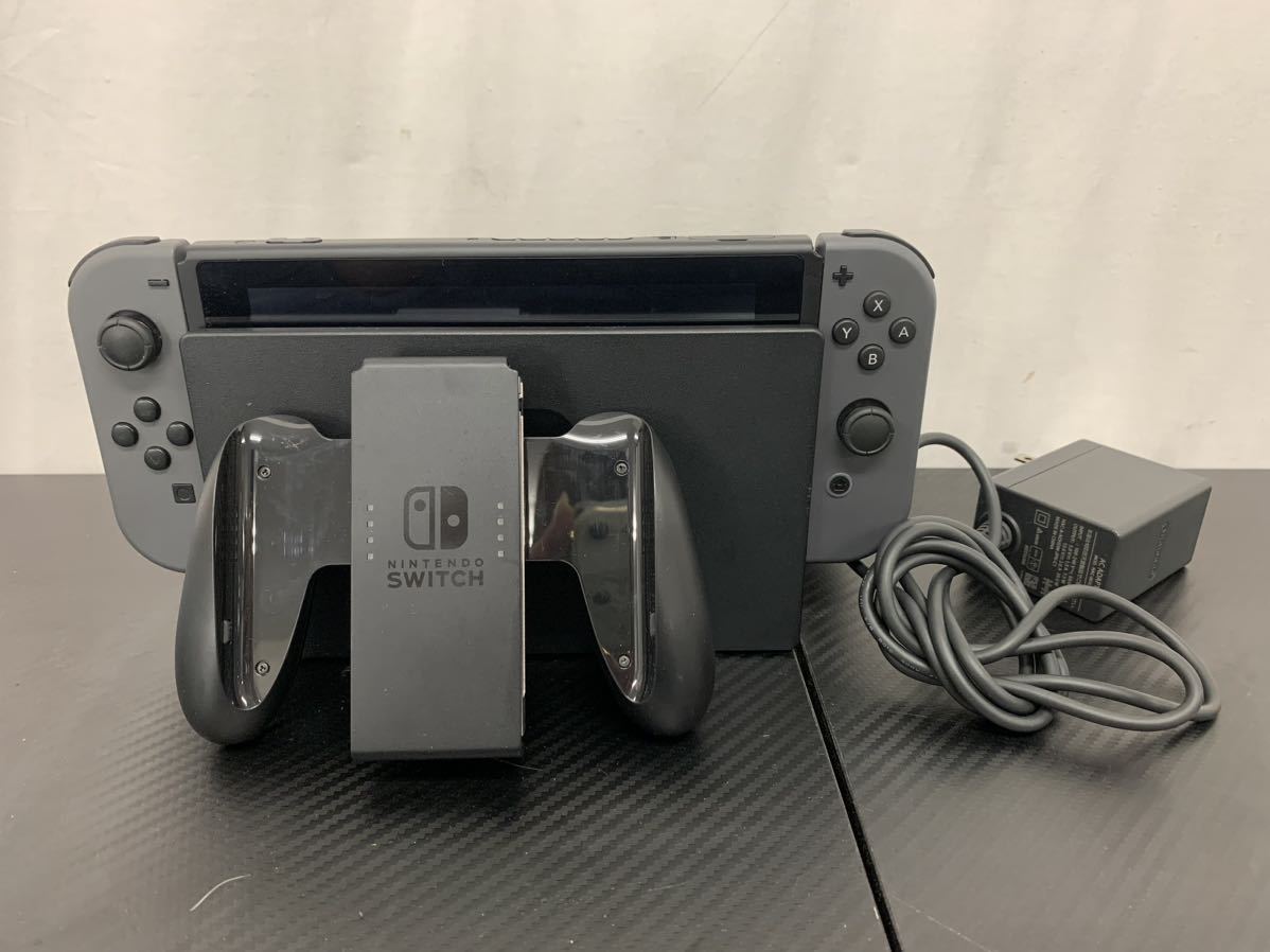 Nintendo 任天堂 ニンテンドー HAC-001 Switch スイッチ ゲーム機 本体 動作確認済 初期化済