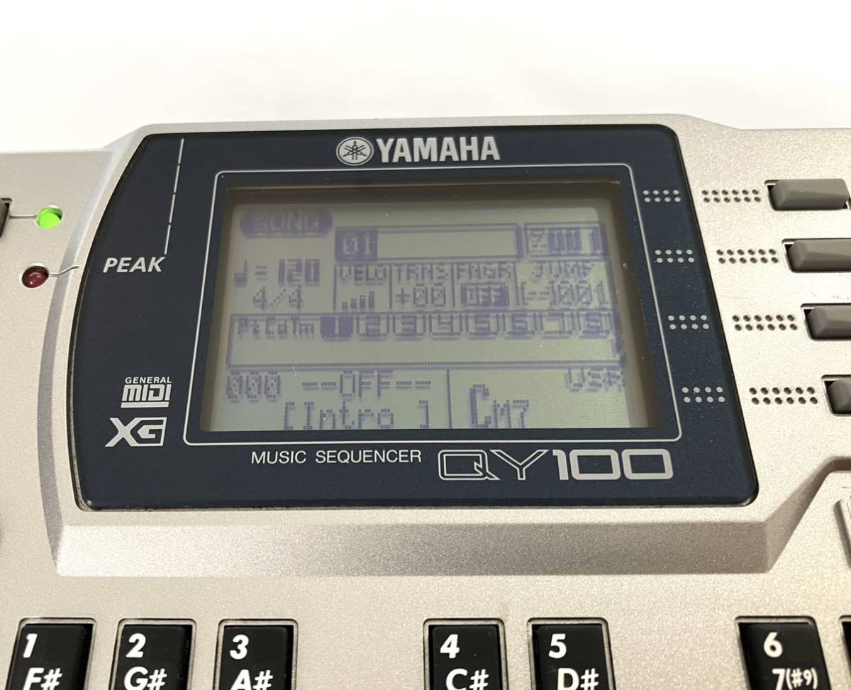 送料無料 良品 YAMAHA 「QY100」シーケンサー 動作品｜Yahoo!フリマ