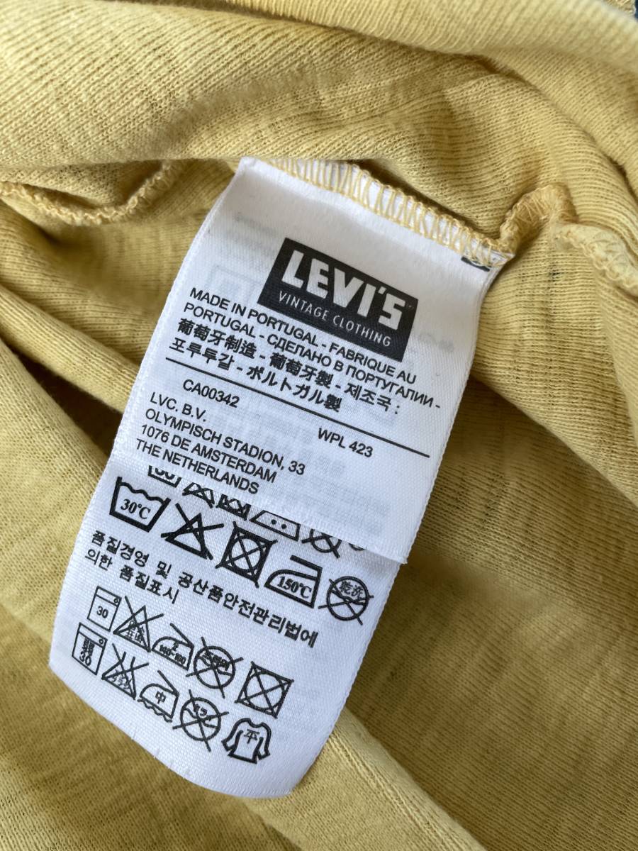 LEVI’S vintage clothing リーバイス　ヴィンテージクロージング　クローバープリント　ラグランTシャツ_画像5