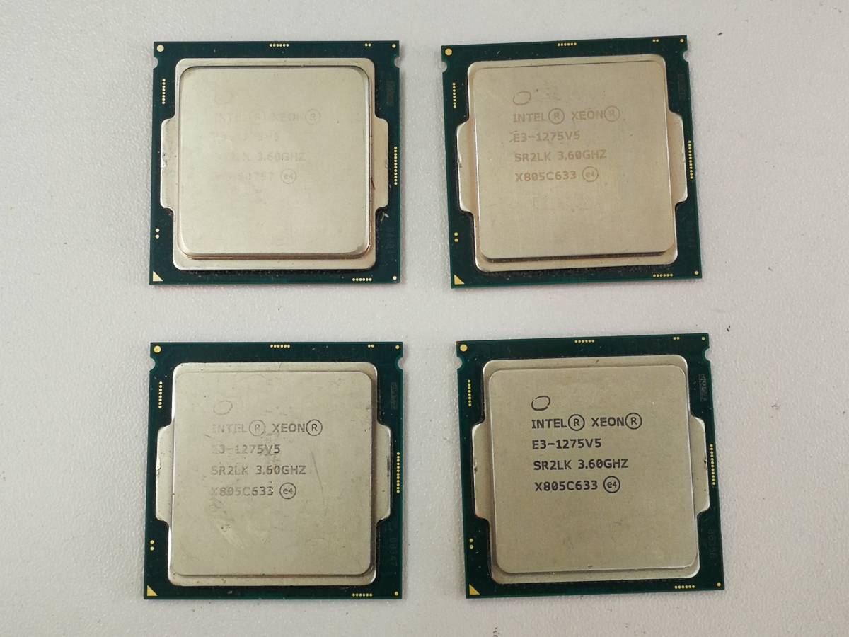 保証あり 動作確認済 Intel Xeon E3-1275V5 LGA1151 複数在庫_画像2