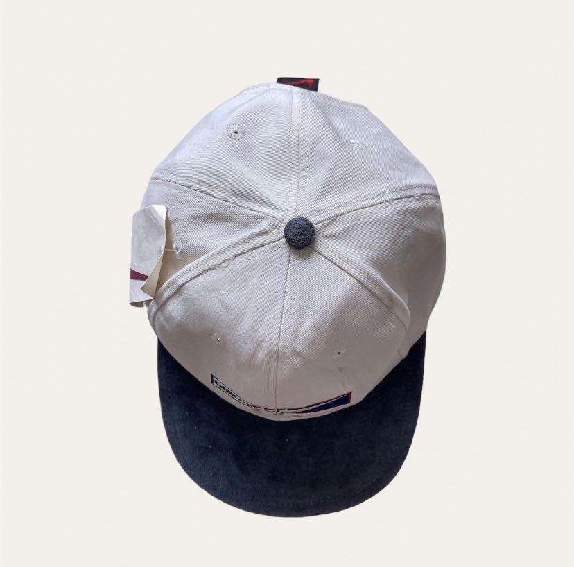 90s Deadstock NIKE キャップ 帽子 ホワイト taiwan-