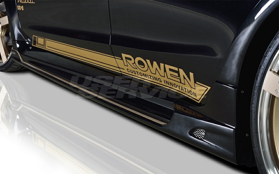 ロウェン レヴォーグ VM4 VMG 前期 サイドステップ FRP 塗り分け塗装済 1S005J00## ROWEN PREMIUM edition プレミアムエディション_画像1