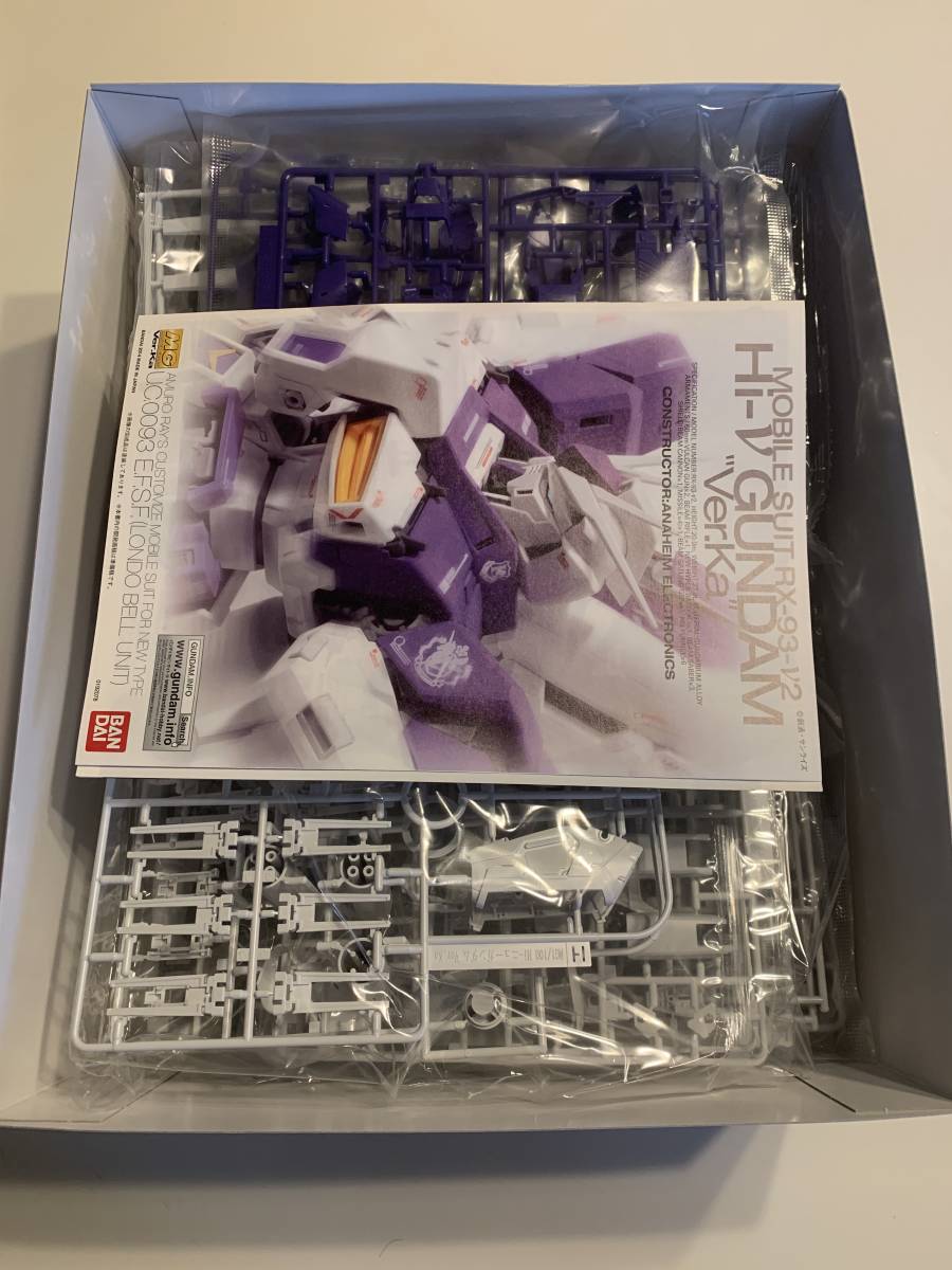 ◇未組立◇ MG 1/100 RX-93-v2 Hi-νガンダム Ver.Ka ハイニュー