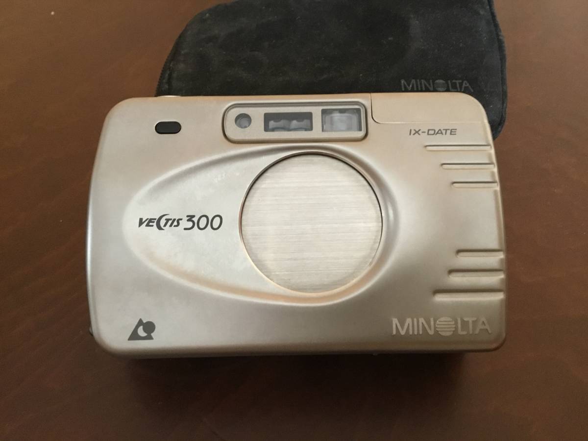 ミノルタ コンパクトカメラ MINOLTA VECTIS300 IX-DATE 望遠 APSフィルム 動作確認済み 電池付き コレクション compact cameraの画像8